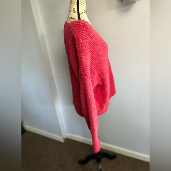 Sincerely Jules sweater  v neck fuzzy slouchy‎ grunge relaxed hobo drapey - Picture 3 of 11